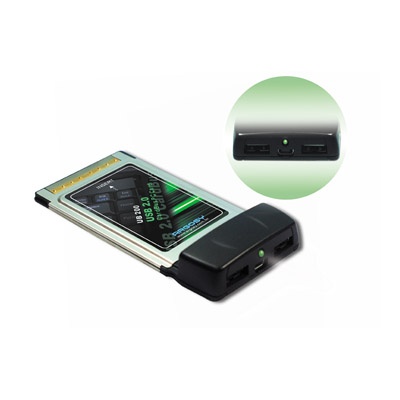UB200/ CardBus介面USB 2.0擴充卡