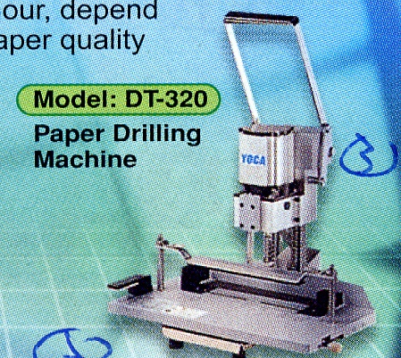 Paper Drilling Machine