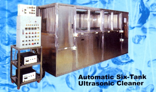 Automatic Six-Tank Ultrasonic Cleaner