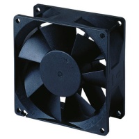 DC axial stationary blade fan