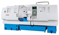 Flat bed CNC lathe