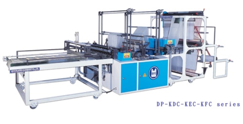 Double Layer High Speed T-shirt/ Flat Bags Making Machine