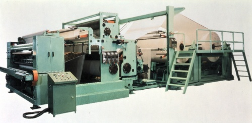 High Speed Fully Automatic Toilet Paper Roll/ Kitchen Towel Rewinding And Perforating Machine