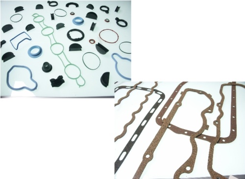 RUBBER & CORK TYPE COMPONENTS