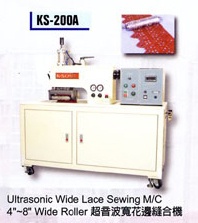 Ultrasonic Wide Lace Sewing M/C