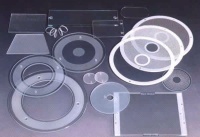 Tempered glass with steps ground edge Tempered glass with steps ground edge