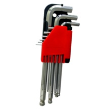 9PCS BALL POINT HEX KEY SET IN QUICK PICK HOLDER