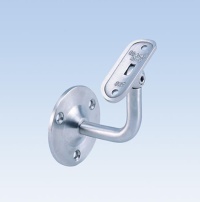 HANDRAIL SUPPORT RADIUSED AND ANGLE ADJUSTABLE