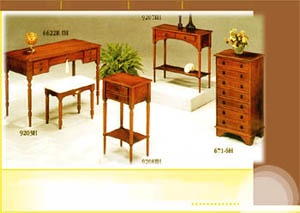 671-6IHS 6 DARWER CHEST TOP INLAY9208IH TEL TABLE9207IHS CONSOL TABLE TOP INLAY6622RIHS 3DRAWER DESK