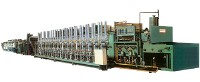 CONTINUOUS BRIGHT CARBURIZING (TEMPERING) QUENCHING FURNACE (GAS BURNER HEATING TYPE)