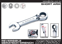 REVERSIBLE STUBBY(SHORT ARM) GEARTECH WRENCH