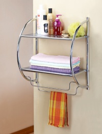 BATH ROOM WALL RACK