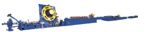 Mild Steel Tube Forming Machine