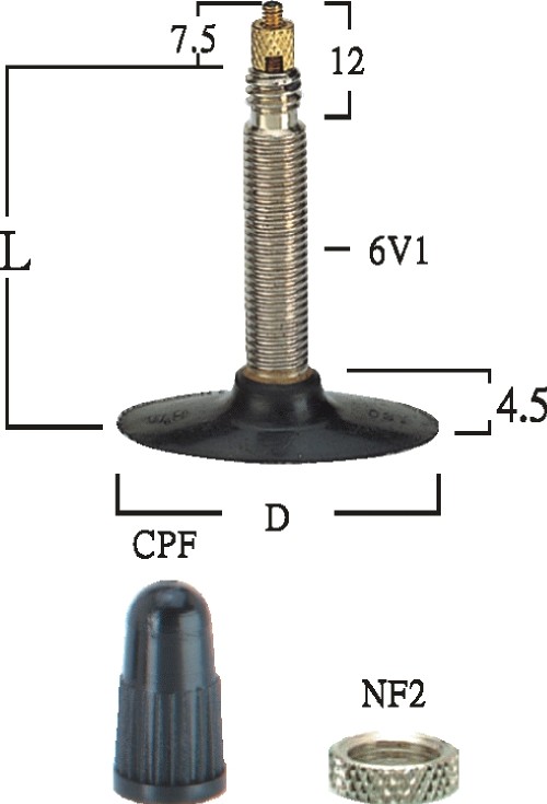 Bicycle tire valves