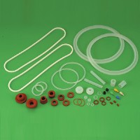 Silicon rubber parts for various pplications