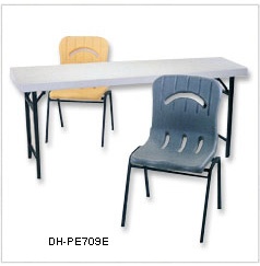 PLASTIC TABLE AND CHAIR