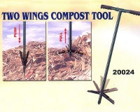 Two Wings Compost Tool