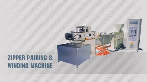 ZIPPER PAIRING & WINDING MACHINE