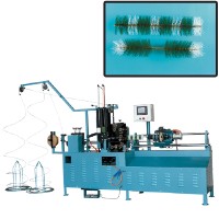 Two-color pine tree needle-forming machine