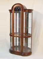 ARCH TOP CURIO CABINET
