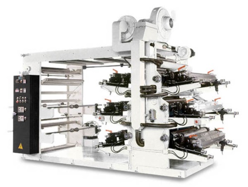 6 Colors Flexographic High Speed Printing Machine