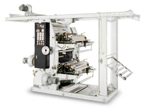 2 Colors Flexographic Printing Machine In Line 2 Colors Flexographic Printing Machine In Line