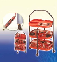 Foldable Serving Cart Tool Set