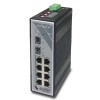Industrial 7-port 10/100Base-TX + 2-slot 100Base-FX (SFP) Switch