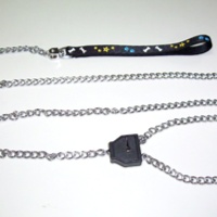 New Patent Dog Collar Chain