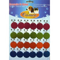 Aluminium I.D Tag / Colored--Circle