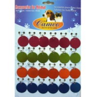 Aluminium I.D Tag / Colored--Circle