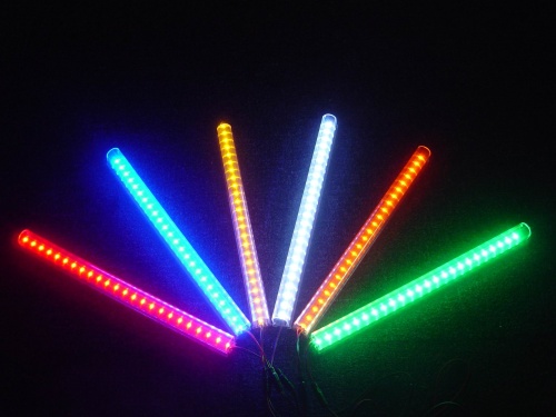 Full color changing ~RGB LED Border Tube