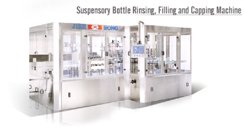 Suspensory Bottle Washing Filling Capping Machine