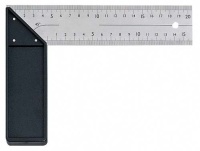 STAINLESS STEEL SQUARE WITH PLASTIC HANDLE