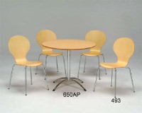 Dining Table & Chair Set / Stacking Chairs