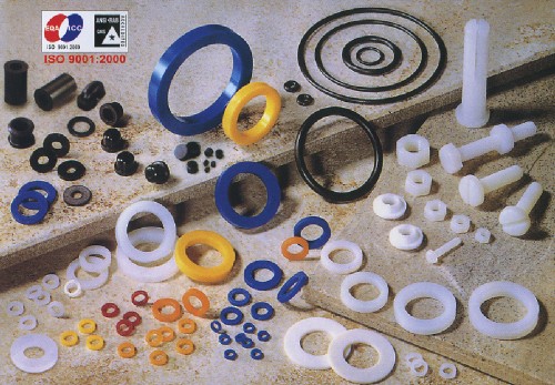 尼龍華司, 墊圈, 戴帽, 塑膠螺絲, 螺帽, O型環, 塑膠製品