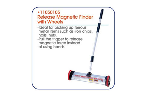 Release Magnetic Finder With Wheels