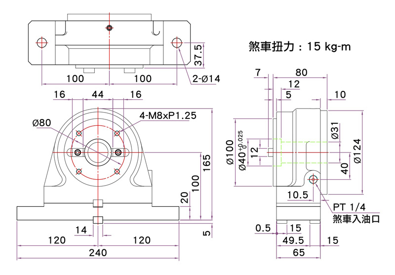 外觀尺寸圖_BRT-100