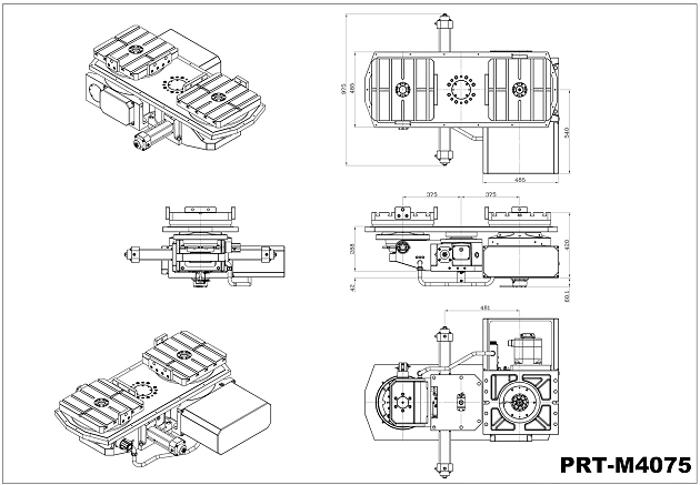 外觀尺寸圖_PRT-M4075